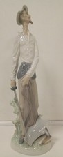 Lladro Don Quixote Figurine H30cm Base 9x7cm Porcelain 