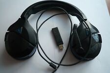 Turtle Beach Ear Force Stealth 700 Headphones PS4 PS5 Wireless Black And Blue