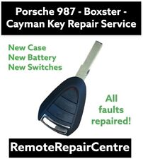 Repair Service for Porsche Cayman Boxster 997 Carrera 911 2 button remote key