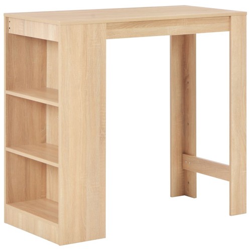 Bar table with shelves - with, storage