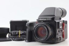 120 Back x2 [N MINT+] Mamiya 645 Pro AE Finder FK402 80mm f2.8 Lens From JAPAN