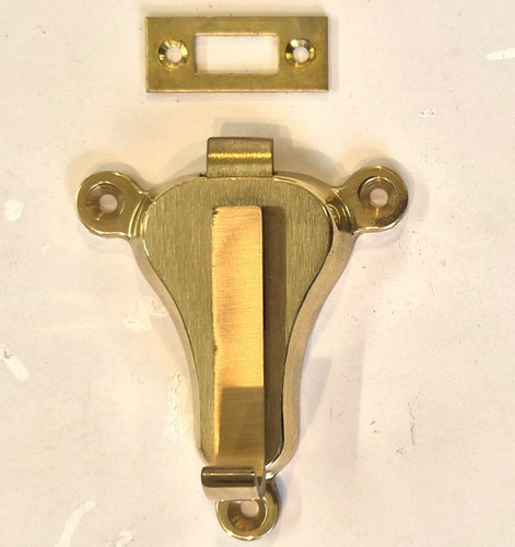 Brass banjo catch antique - , tilt