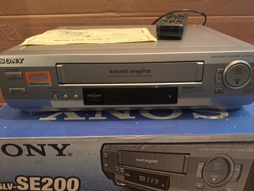 Sony slv se200 compact vcr - sony,