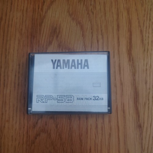 Yamaha ram pack cartridge - yamaha,