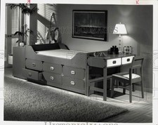 1976 Press Photo Storage