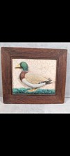 St Michael Duck Wall Plaque 3D Effect Decor Vintage M&S Hand-painted Resin Art