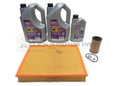 Mercedes Sprinter 311 2.1 CDi 06-11 Oil & Air Filter 11L Synthetic Engine Oil