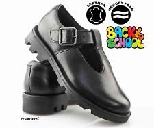 Girls Kids Leather Casual