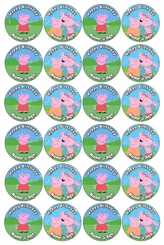 Personalised peppa pig - 24,