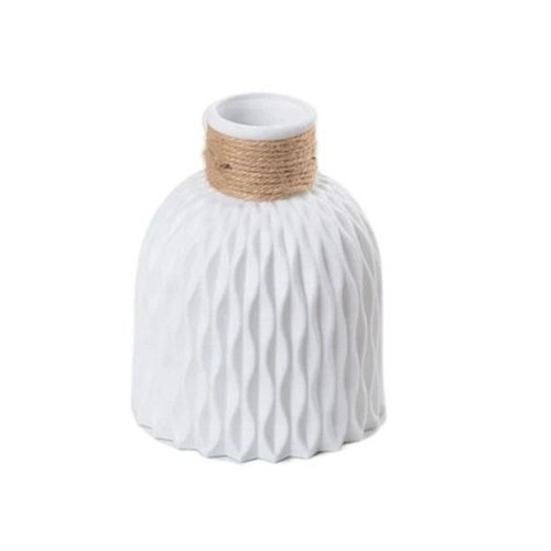 Modern flower vase - flower, plastic