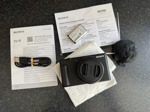 Sony vlogging camera - sony, zv-1f