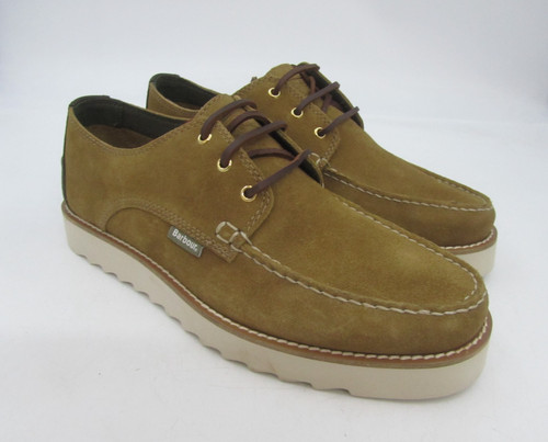 Barbour tan suede - suede, boat