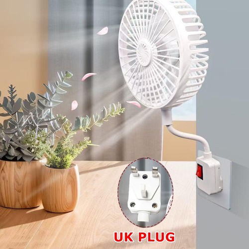 Plug socket fan bedroom - uk,