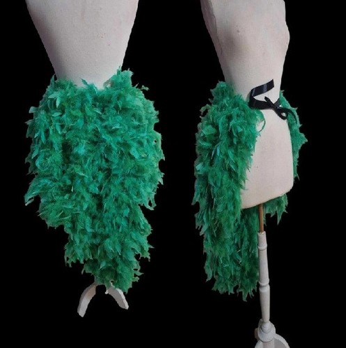 Green alternative fashion long - alternative,