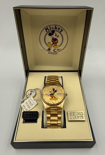 Seiko mickey mouse - seiko, sunburst