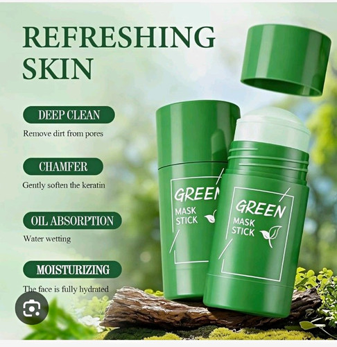 Green cleansing mask stick for - stick,