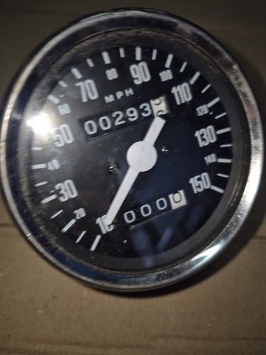 Vintage 150mph speedo pattern - 150mph,