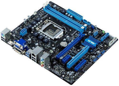Mainboard asus p8h77 - asus, le