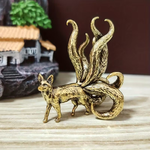 Handcrafted brass nine - handcrafted,