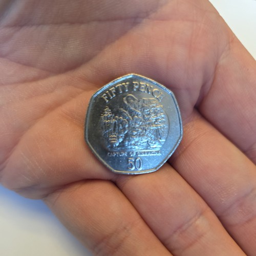 Capture gibraltar 50p - of,