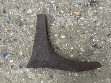 VTG  Cobbler’s Last Anvil Cast Iron Shoe Maker Doorstop Heavy retro foot 18.5cm