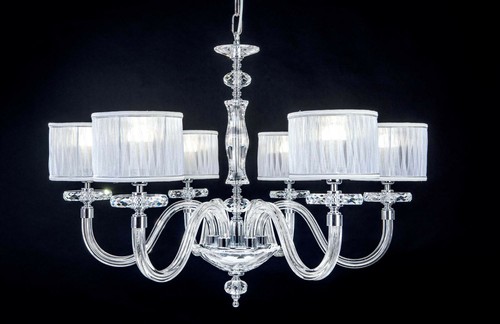 Modern crystal chandelier with - crystal,