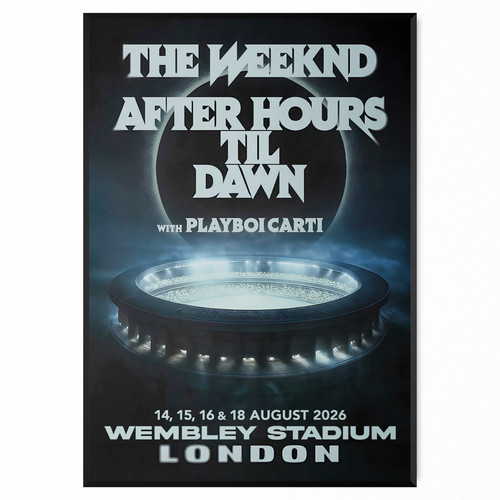 The weeknd poster - the, 2026