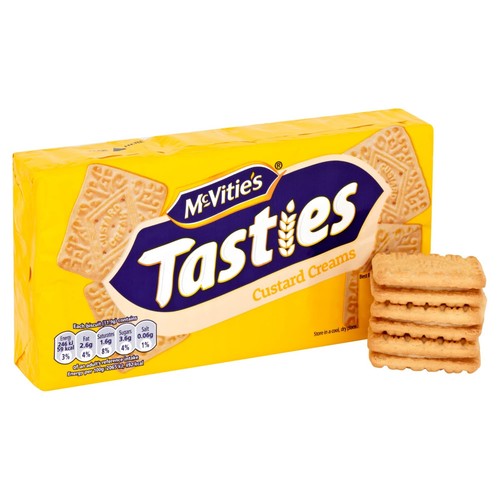 Tasties custard creams - custard,