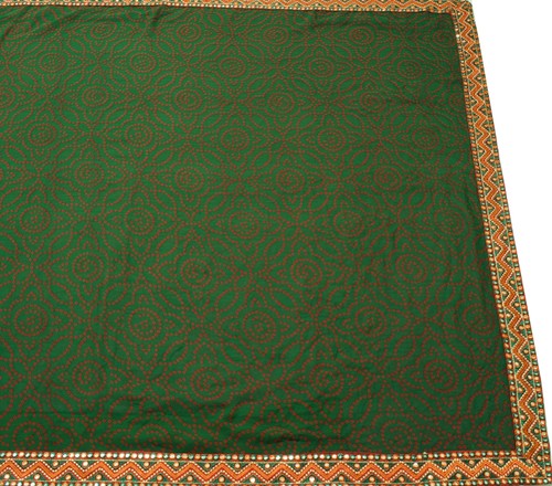 Sushila vtg georgette bandhej - sushila,