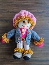 Hand Knitted Scarecrow  ~ 36cm