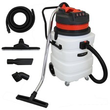 90L Industrial Wet & Dry Vacuum Cleaner Long Reach 5m Hose &