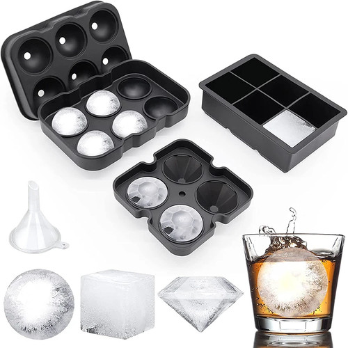 Large silicone ice cube - large,