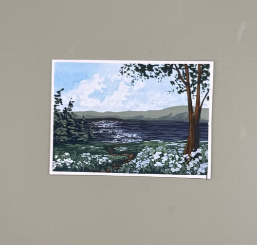 Aceo original miniature - original,