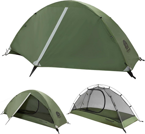 Man backpacking tent - man,
