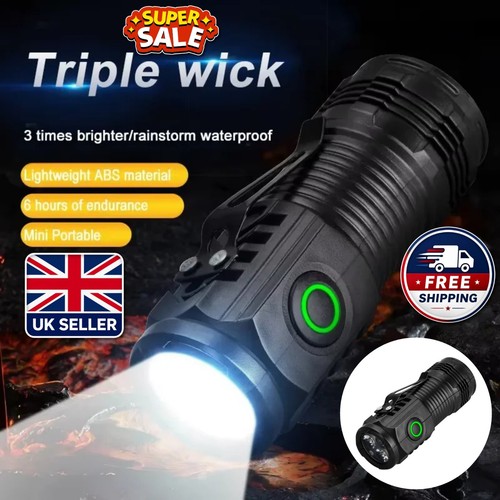 1200000lm usb rechargeable led - 1200000lm,