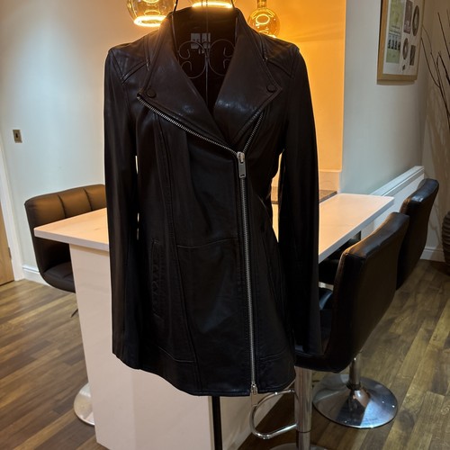 Reiss ladies black leather - reiss,