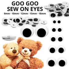 Goo Goo Sew On Eyes - Wiggly