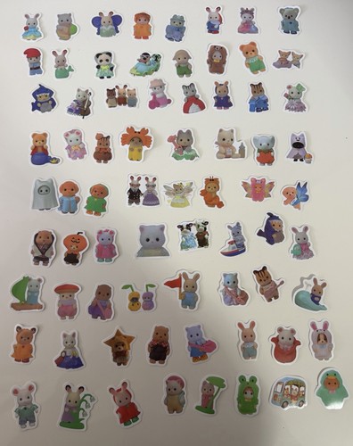 Sylvanian families stickers - sylvanian,