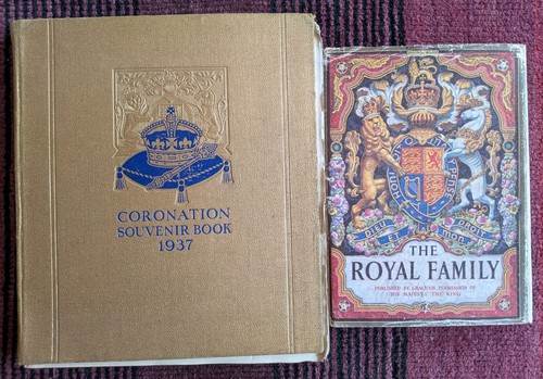 Coronation souvenir book - souvenir,