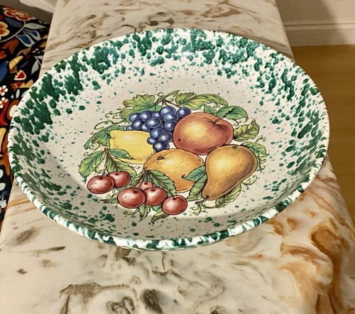 Vintage ceramic large pasta - ceramic,