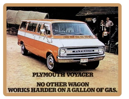 1976 plymouth voyager van - voyager,