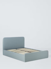 John Lewis Bonnie Storage king Size Bed in textured weave blue RRP £449