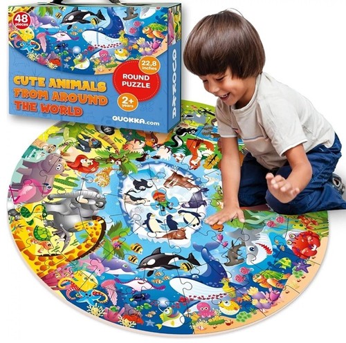Jigsaw puzzle giant - puzzle, pieces