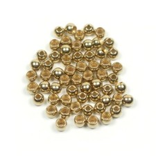 Quality Gold Counter Sunk Brass Beads For Fly Tying - Fly Fishing - Craft 