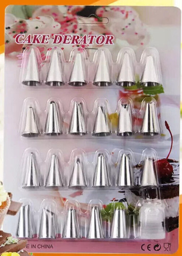 24pcs cake decorating kit with - kit,