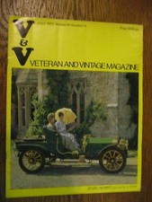 The Veteran And Vintage Magazine Vol.14 No.911 July 1970 Automotive Motorcycle