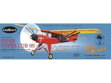 Piper Super Cub 508mm Wingspan Flying Model Balsa Aircraft Kit from Guillow's