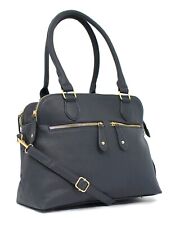 Large Faux Leather Hobo