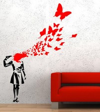 Banksy Wall Sticker Suicide