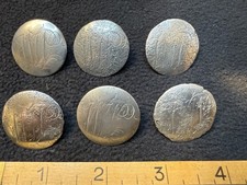 Six, 18th Century hallmarked